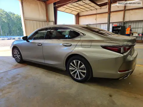 2021 Lexus Es 350 Base VIN 58ADZ1B14MU097385 фото 2