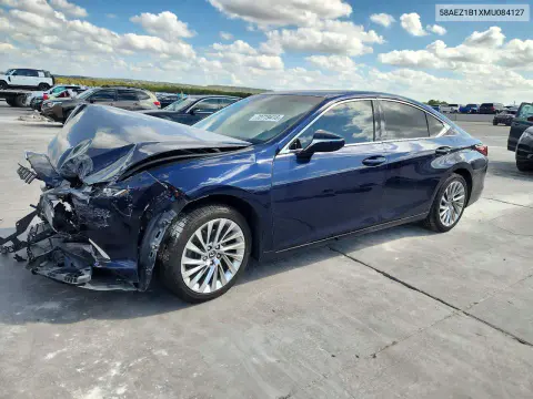 58AEZ1B1XMU084127 — 2021 Lexus ES, Передняя часть, фото до ремонта