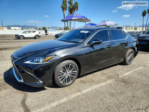 2022 Lexus Es 300H Base VIN 58ADA1C11NU024045 фото 1
