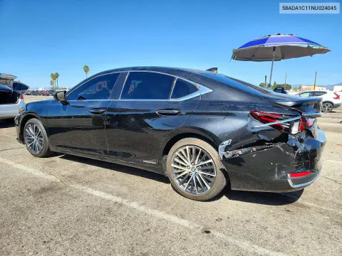 2022 Lexus Es 300H Base VIN 58ADA1C11NU024045 фото 2