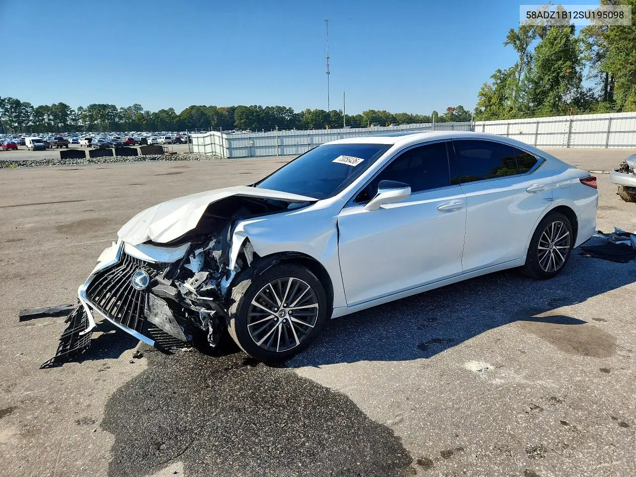 58ADZ1B12SU195098 Lexus ES 2025 — повреждение Передняя часть, фото до ремонта