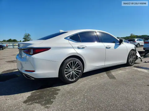58ADZ1B12SU195098 — 2025 Lexus ES, фото 3 с аукциона Copart, Передняя часть