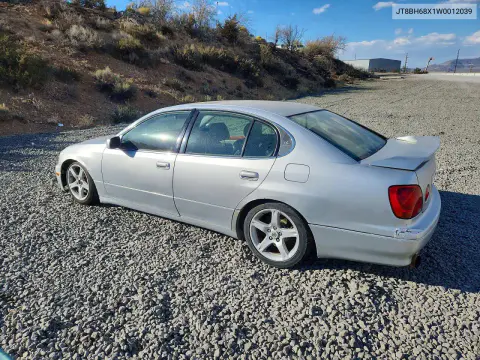 1998 Lexus Gs 400 VIN JT8BH68X1W0012039 фото 2