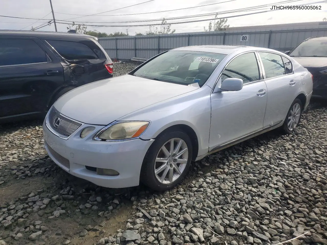 2006 Lexus Gs 300 VIN JTHCH96S960005062 фото 1
