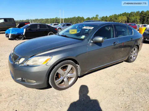 JTHBN96S565001775 — 2006 Lexus GS, Механические повреждения, фото до ремонта