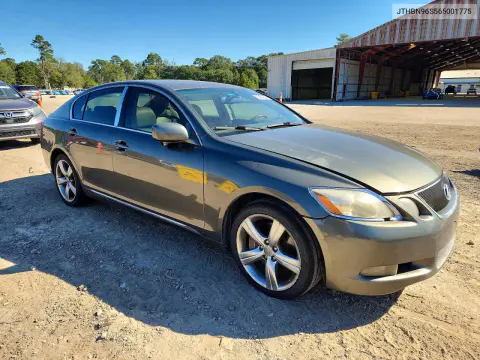 2006 Lexus Gs 430 VIN JTHBN96S565001775 фото 4