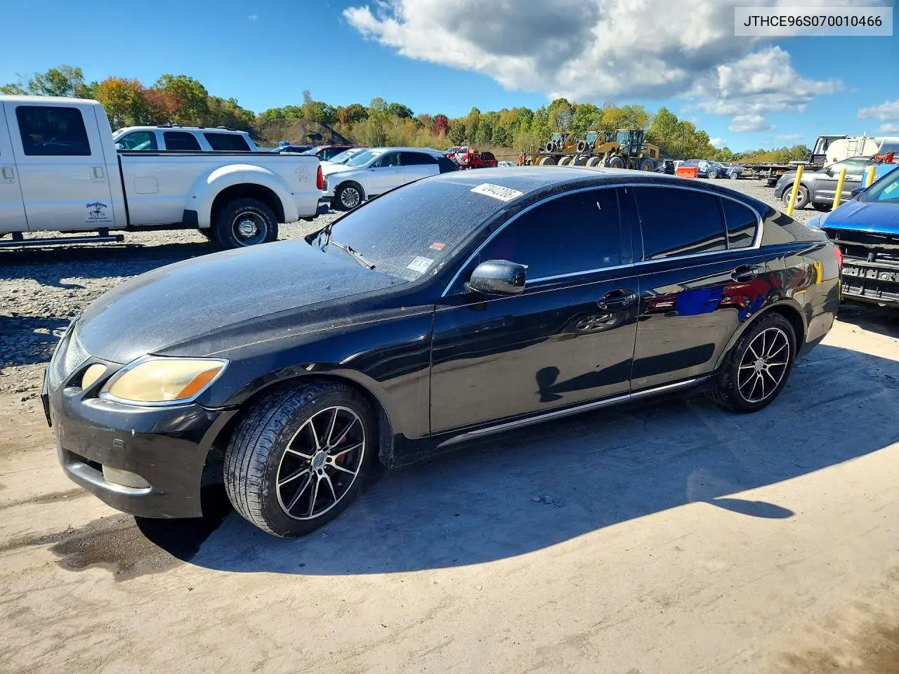 2007 Lexus Gs 350 VIN JTHCE96S070010466 фото 1