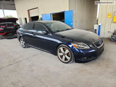 JTHBE96S070024671 — 2007 Lexus GS, фото 4 с аукциона Copart, Боковая часть