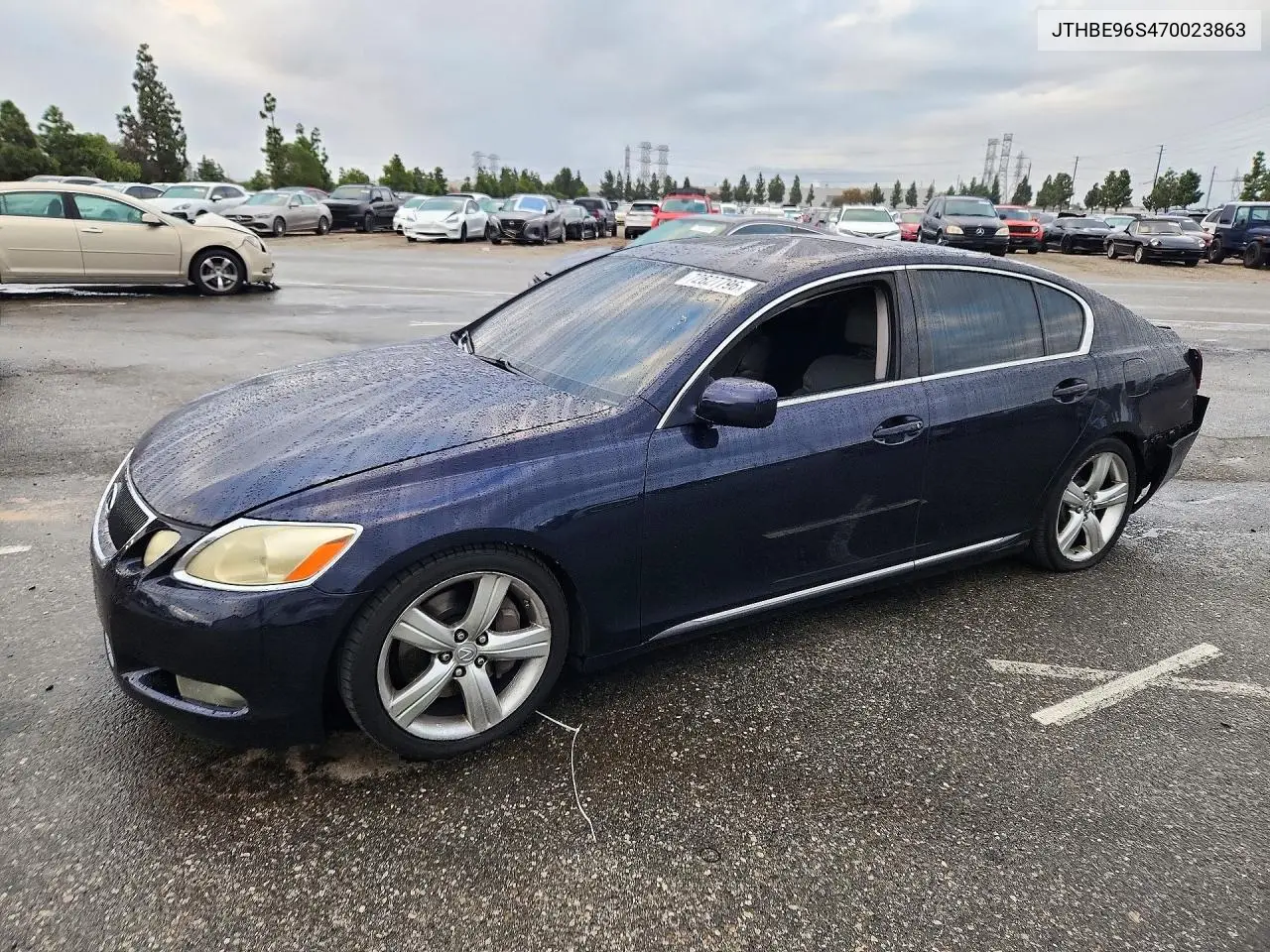 2007 Lexus Gs 350 VIN JTHBE96S470023863 фото 1