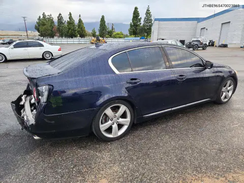 2007 Lexus Gs 350 VIN JTHBE96S470023863 фото 3
