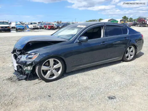 JTHBE96S570019112 — 2007 Lexus GS, Передняя часть, фото до ремонта