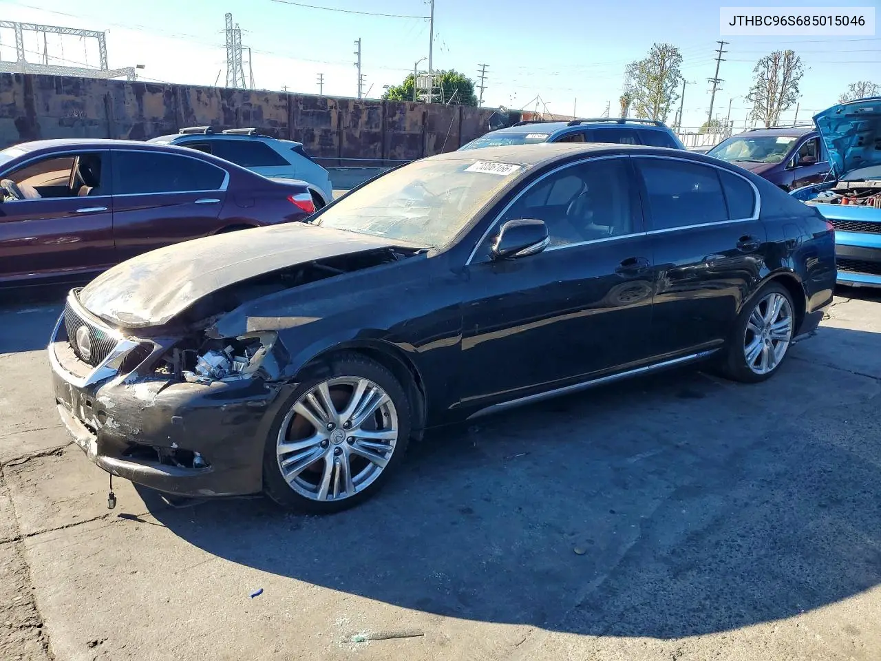 JTHBC96S685015046 Lexus GS 2008 — повреждение Передняя часть, фото до ремонта