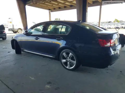 2009 Lexus Gs 350 VIN JTHBE96S590044790 фото 2