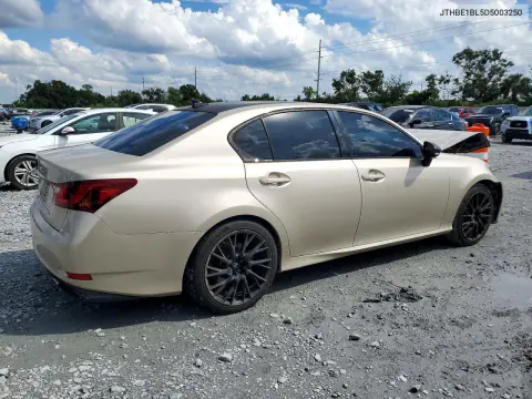 2013 Lexus Gs 350 VIN JTHBE1BL5D5003250 фото 3