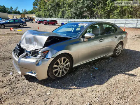 JTHBE1BL3FA016833 — 2015 Lexus GS, Передняя часть, фото до ремонта