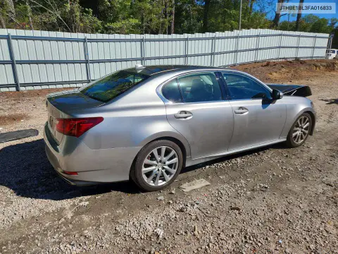 2015 Lexus Gs 350 VIN JTHBE1BL3FA016833 фото 3