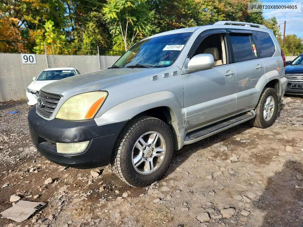 JTJBT20X850094805 Lexus GX 2005 — повреждение Сторона, фото до ремонта