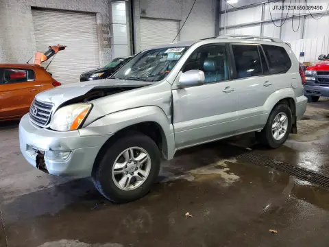 JTJBT20X650089490 — 2005 Lexus GX, Передняя часть, фото до ремонта