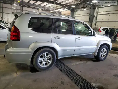 2005 Lexus Gx 470 VIN JTJBT20X650089490 фото 3