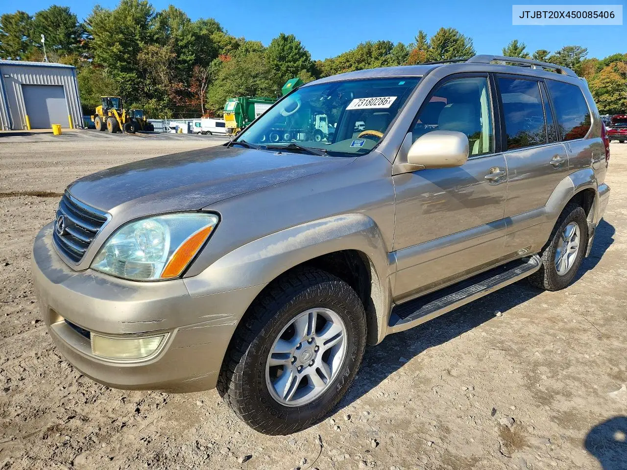 JTJBT20X450085406 Lexus GX 2005 — повреждение Мелкие вмятины и царапины, фото до ремонта
