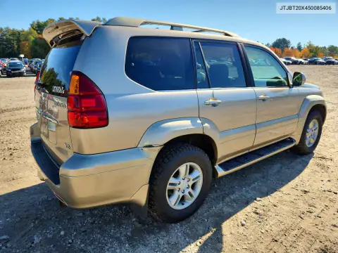 JTJBT20X450085406 — 2005 Lexus GX, фото 3 с аукциона Copart 19.10.2026, Мелкие вмятины и царапины