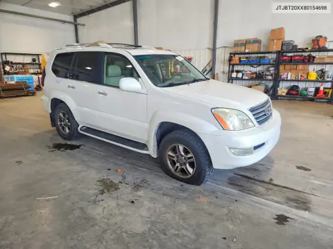 2008 Lexus Gx 470 VIN JTJBT20XX80154698 фото 4