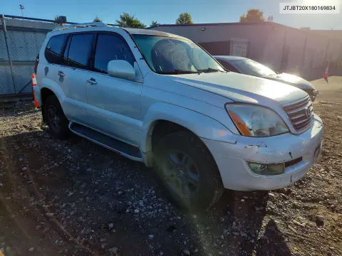 2008 Lexus Gx 470 VIN JTJBT20X180169834 фото 4