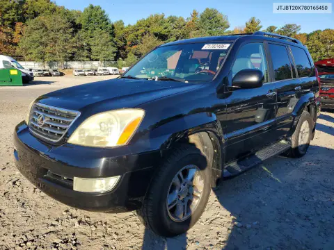 JTJBT20X780165450 — 2008 Lexus GX, Мелкие вмятины и царапины, фото до ремонта