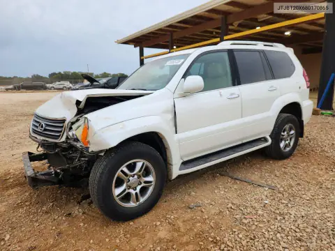 JTJBT20X680170865 — 2008 Lexus GX, Передняя часть, фото до ремонта
