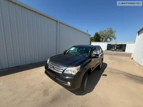 2011 Lexus Gx 460 VIN JTJBM7FX3B5027027 фото 3