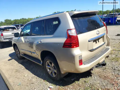 2012 Lexus Gx 460 Premium VIN JTJJM7FXXC5048003 фото 2