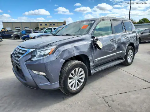 JTJBM7FX5F5108794 — 2015 Lexus GX, Сторона, фото до ремонта
