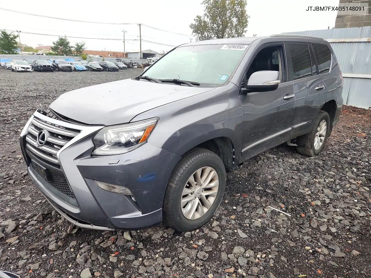 2016 Lexus Gx 460 VIN JTJBM7FX4G5148091 фото 1