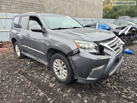 2016 Lexus Gx 460 VIN JTJBM7FX4G5148091 фото 4