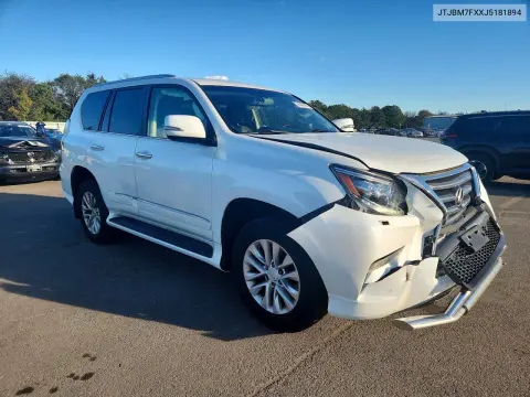 2018 Lexus Gx 460 VIN JTJBM7FXXJ5181894 фото 4