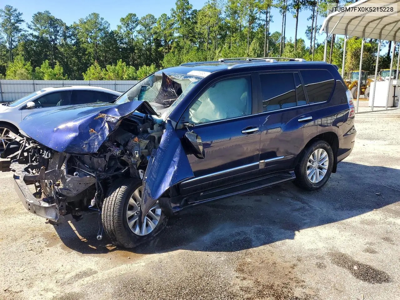2019 Lexus Gx 460 VIN JTJBM7FX0K5215228 фото 1