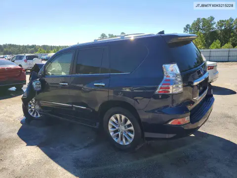 2019 Lexus Gx 460 VIN JTJBM7FX0K5215228 фото 2