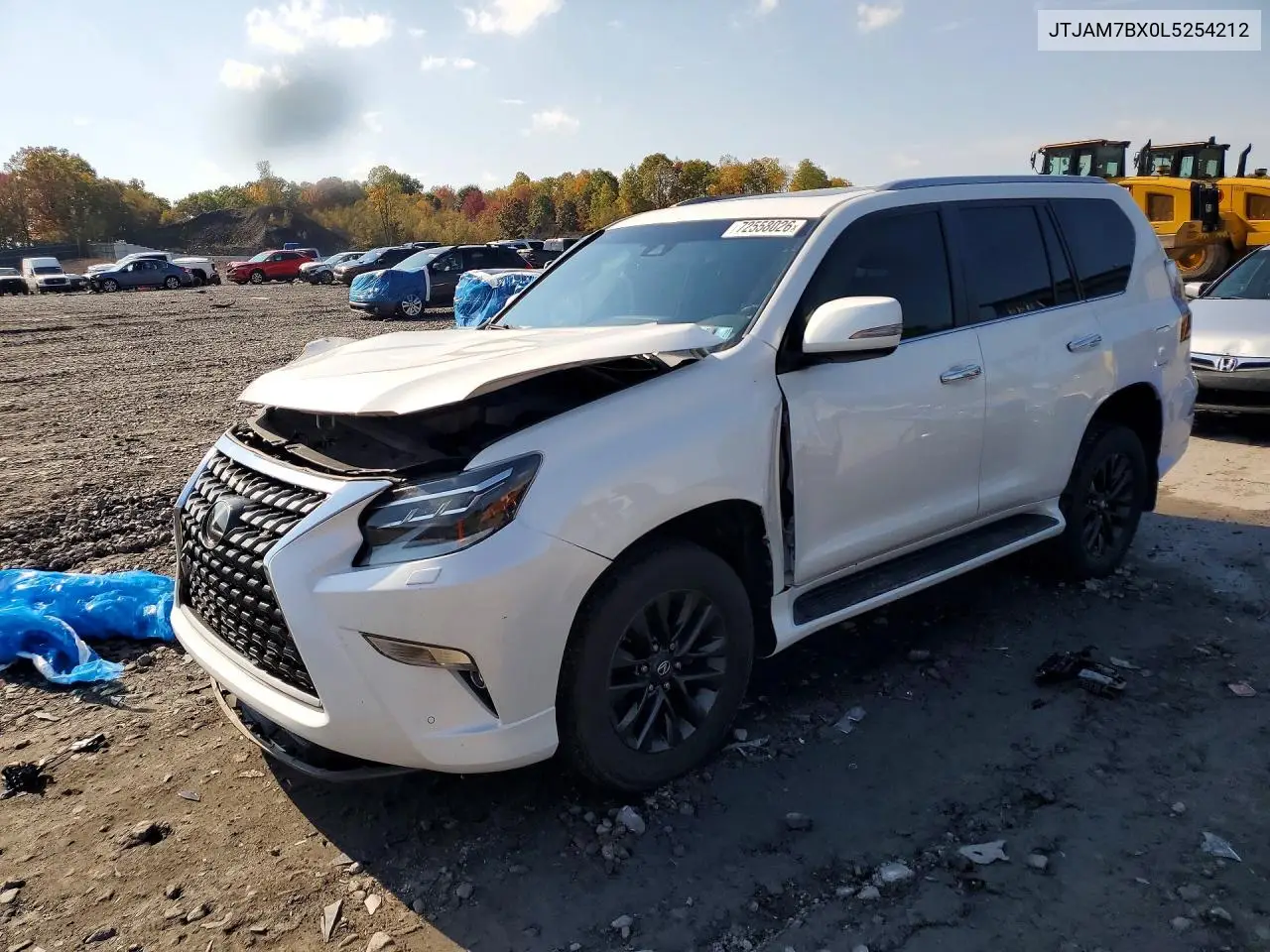 2020 Lexus Gx 460 Premium VIN JTJAM7BX0L5254212 фото 1