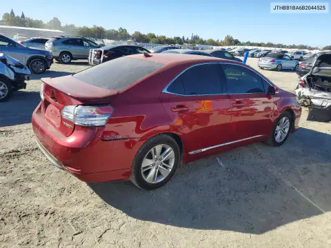 JTHBB1BA6B2044525 — 2011 Lexus HS, фото 3 с аукциона Copart, Задняя часть