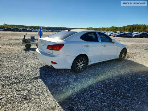 2006 Lexus Is 250 VIN JTHCK262565004065 фото 3
