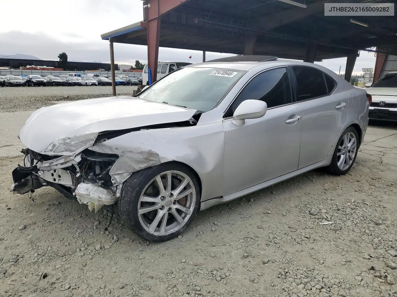 2006 Lexus Is 350 VIN JTHBE262165009282 фото 1