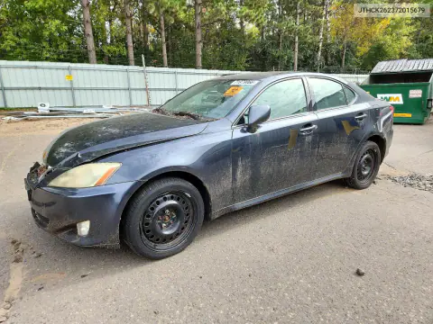 JTHCK262372015679 — 2007 Lexus IS, Передняя часть, фото до ремонта