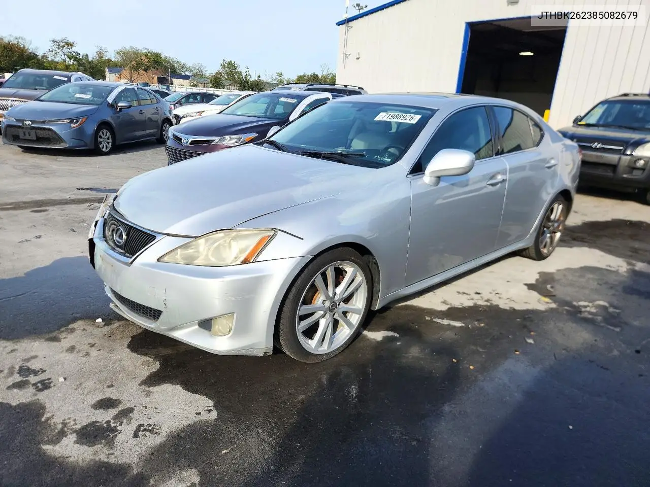 2008 Lexus Is 250 Base VIN JTHBK262385082679 фото 1