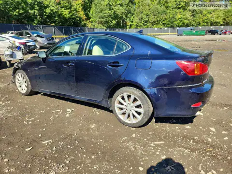 2009 Lexus Is 250 VIN JTHCK262792029748 фото 2