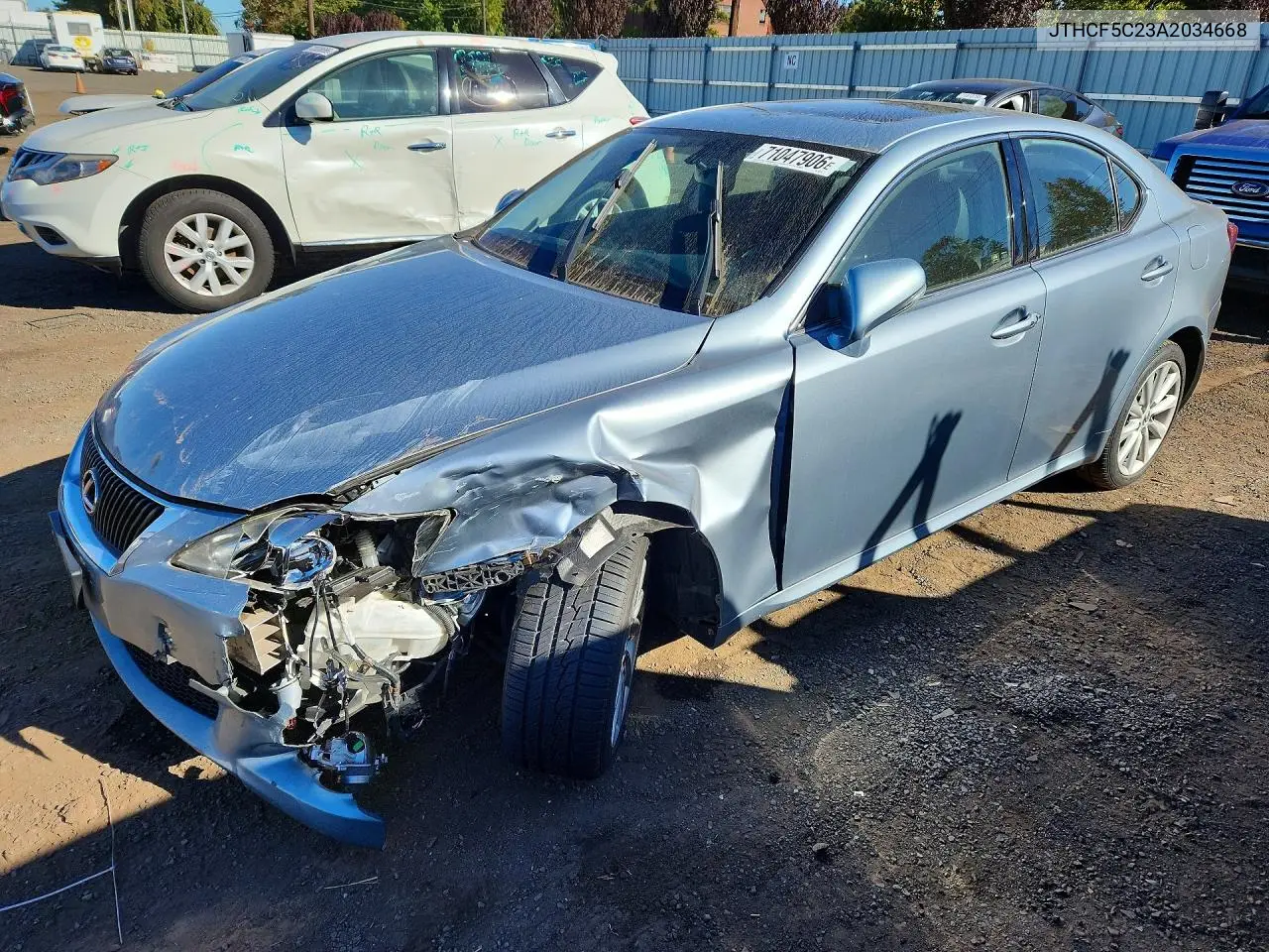 2010 Lexus Is 250 VIN JTHCF5C23A2034668 фото 1