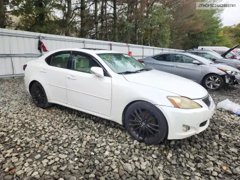2010 Lexus Is 250 VIN JTHCF5C24A2033741 фото 4