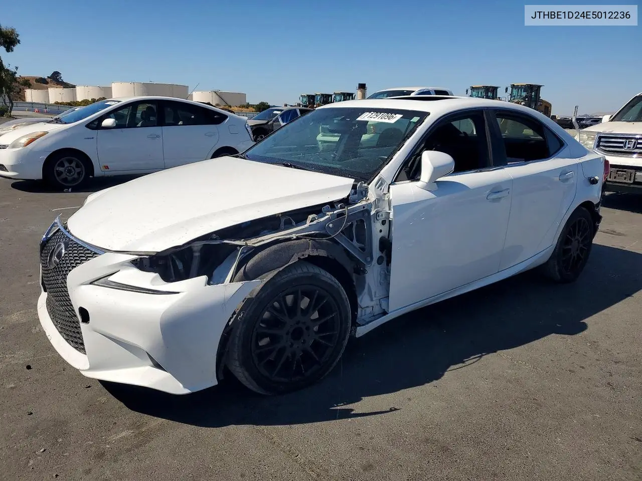 2014 Lexus Is 350 VIN JTHBE1D24E5012236 фото 1