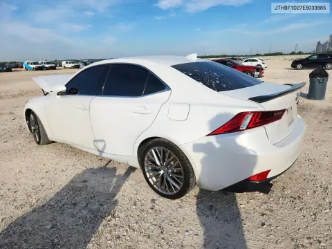 2014 Lexus Is 250 VIN JTHBF1D27E5033885 фото 2