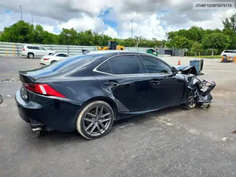 2015 Lexus Is 250 VIN JTHBF1D28F5073118 фото 3