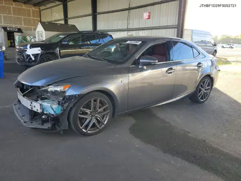 JTHBF1D29F5053721 — 2015 Lexus IS, Передняя часть, фото до ремонта